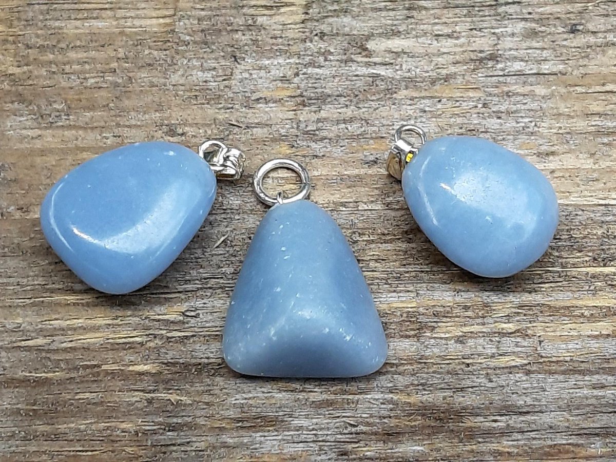 Edelsteen Angeliet hanger